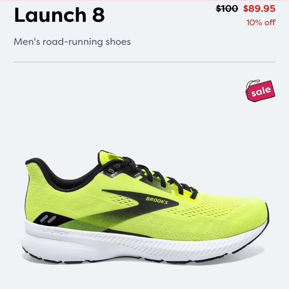 Brooks Launch 8